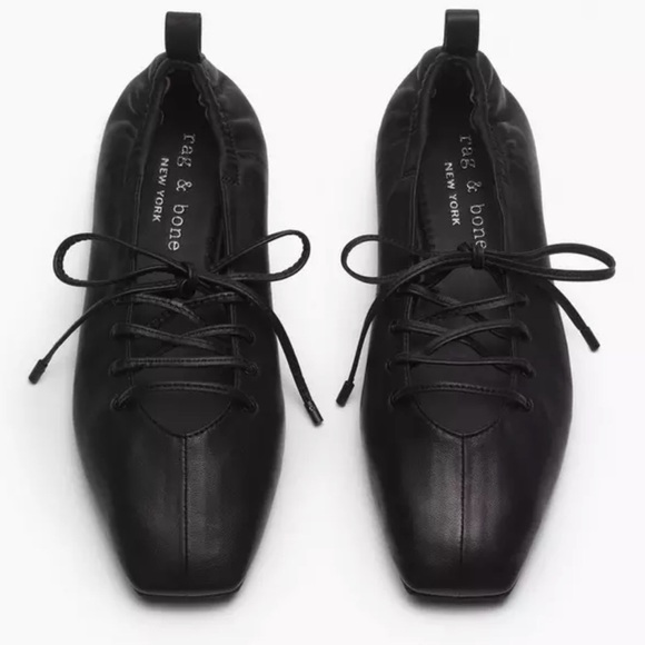 rag & bone Shoes - Rag and Bone NWT $348 Sophia Ballet Flat Color Black Size 9